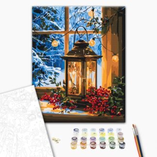 Картина за номерами "Світло у вікні" BS54503 40×50 см