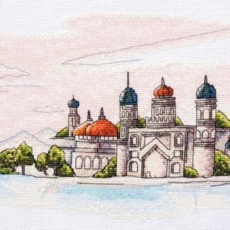 Набір для вишивання хрестиком "Барвисті купола"