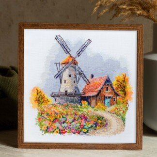 Набір для вишивання хрестиком "Мелодія осіннього вітру"